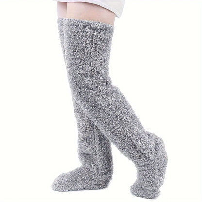 Winter Warm Feet Stockings for Women and Men Multifunctional Bed Sleep with Quilt Old Cold Legs Warm Sleep Socks Foot Warming